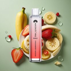 Aardbei Banaan Hayati Pro Max 4000 Puffs Oplaadbare Batterij Nederland groothandel