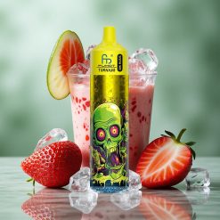 Aardbei IJs Fumot RandM Tornado 30000 Puffs 30mL Nederland groothandel
