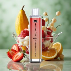 Aardbei Jelly Beans Hayati Pro Max 4000 Puffs Oplaadbare Accu Kristal Uiterlijk Nederland groothandel