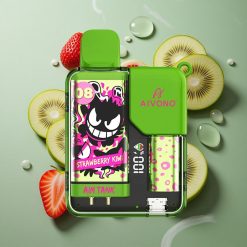 Aardbei Kiwi Aivono AIM-TANK 9500 Puffs 18ml Vloeistof Capaciteit 650mAh Batterij Nederland groothandel