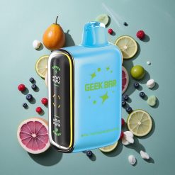 Aardbei-Munt GEEK BAR Pulse 15000 Puffs 16ML Vloeistof 5% Nicotine Nederland groothandel