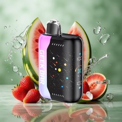 Aardbei Watermeloen GEEK BAR Pulse X 42K Puffs 3D gebogen scherm Dual Mesh Coil Nederland groothandel