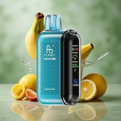 Banaan Cake Fumot Tornado 20000 Puffs Dual Mesh Coil 20ml Nederland groothandel