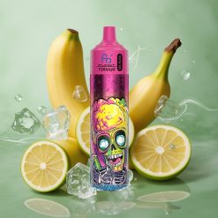 Banaan Ijs Fumot RandM Tornado 30000 Puffs 30mL Nederland groothandel