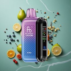 Blauwe Fumot Tornado 20000 Puffs Dual Mesh Coil 20ml Nederland groothandel