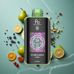 Blauwe Fumot Tornado 25000 Puffs Oplaadbare Accu 20ml Voorgevulde Vloeistof Nederland groothandel