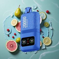Blauwe Razz IJs Aivono Aim Magic 20000 Puffs Dual Mesh Coils 26ml Nederland groothandel