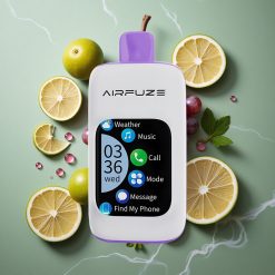 Druif Ontploffing AirFuze Smart 30000 Peuken 5% Nicotine Nederland groothandel