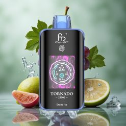 Druiven IJs Fumot Tornado 25000 Puffs HD Scherm 20ml Voorgevulde Vloeistof Nederland groothandel