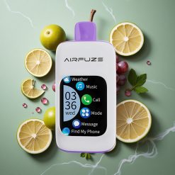 Druiven Uitbarsting AirFuze Smart Pro 40000 Puffs Oplaadbare Batterij 900mAh Nederland groothandel