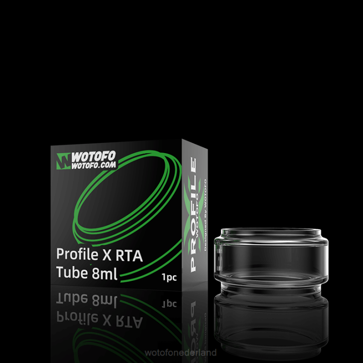 Wotofo E-Cigarette - Wotofo PROFILE X tankbuis bubbelglas 8ml DV0P399